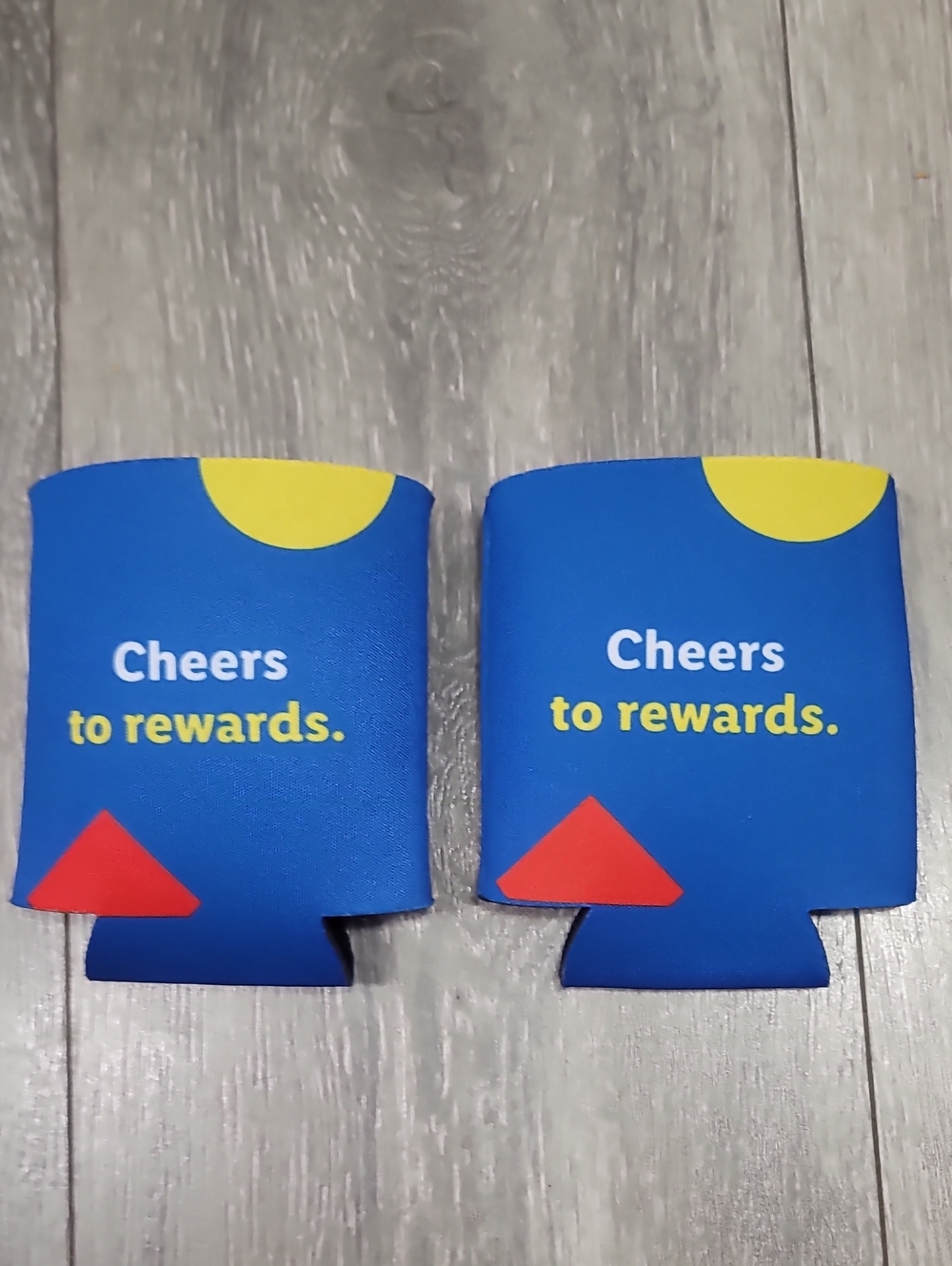 Lidl Plus - Cheers to Rewards Blue Can Coolers  - Set of 2
